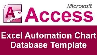 Microsoft Access Code Excel Automation Chart Database Template