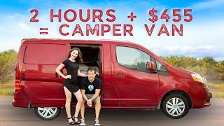 Easily Convert ANY VAN into a Cheap Camper! (+ Vanlife Hacks )