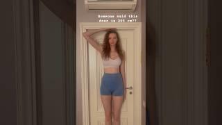 Door Comparison #fyp #shorts #viral #trending #tall #girl #tallest #model #comparison #height #cute