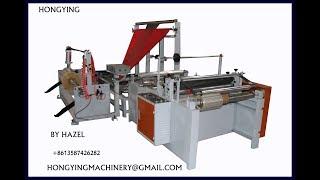 plastic film folding machine