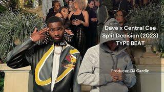 Dave x Central Cee - Split Decision | Prod. DJ Cardin | Type Beat