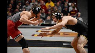 Nick Suriano & Desanto had to be pulled off each other  | Big Ten 133lb Semi Finals
