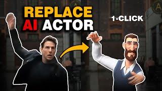 How To Add 3D Character To Videos Using AI Tool Replace AI Actor in Videos  @wonderdynamics​