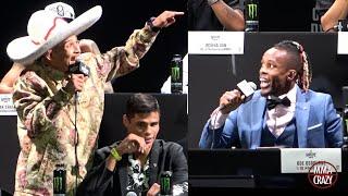 FIRED UP Ronaldo Rodríguez gets into it with Ode Osbourne at Noche UFC 306 Presser