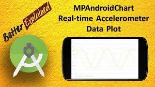 [Working Code Oct 2019 ] Real Time Accelerometer Data Plot in Android using MPAndroidChart Library