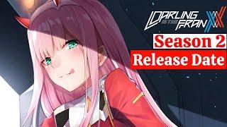 Darling In The Franxx Season 2 Release Date Announced?