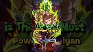 How Strong Is Broly Explain | Infinity Fusion Warriors #anime #dragonball