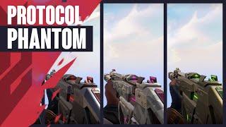 Protocol 781-A Phantom Skin Showcase - Valorant Protocol 781-A Skins