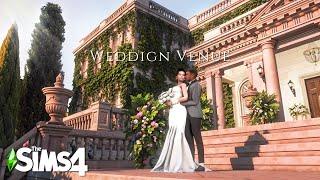 The Sims 4 - Dream Wedding Venue Estate - Relaxing Speed Build ASMR (CC Links)