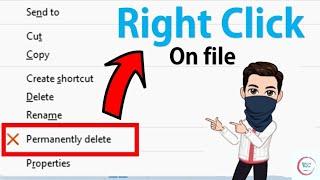 Add Permanent Delete option to Right Click Context menu
