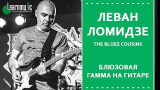 Блюзовая гамма на гитаре  | Леван Ломидзе и The Blues Cousins