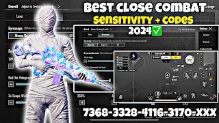 New Update 3.3 BestSensitivity Code + Control Settings Pubg Mobile/Bgmi Sensitivity 2024