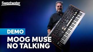 Moog Muse Demo: No Talking, Sounds Only — Daniel Fisher’s Synth Voyage