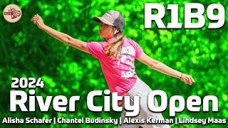 2024 River City Open | FPO R1B9 | Schafer, Budinsky, Kerman, Maas | Crew 42 Disc Golf