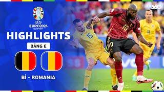 HIGHLIGHTS EURO 2024 | BỈ - ROMANIA: LUKAKU LẬP KỶ LỤC ĐÁNG QUÊN, BỈ RỘNG CỬA ĐI TIẾP