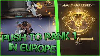  Harry Potter : Magic Awakened PUSH TO RANK 1 in EUROPE (Duels + Commentary) 