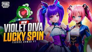 Violet Diva Lucky Spin |  PUBG MOBILE 