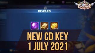 NEW CD KEY 1ST JULY 2021  - MLA