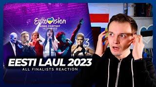 WHAT A FINAL! Eesti Laul 2023 All Finalists Recap | Reacting to Eesti Laul's Final for Eurovision