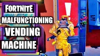 Purchase a random item from a Malfunctioning Vending Machine - Fortnite - Week 6