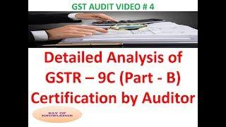 GST Audit Report (Hindi) | GSTR 9 C| GST Audit Report format l GST Audit Certification, #GSTAudit