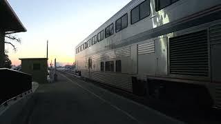 The Calif. Zephyr in FT. Morgan on Groundhog Day 2023