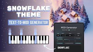 SNOW: Creating a Text-to-MIDI Theme with AudioCipher x Muse AI