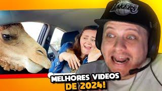 REAGINDO AOS MELHORES VIDEOS DE 2024! - AXT REACT DAILY DOSE OF INTERNET