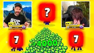 ABSOLUMENT PHENOMENAL   BATTLE PACK OPENING de 4'000 GEMMES contre FarsAttack (brawl stars)