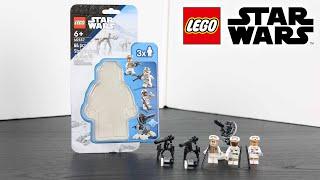 2022 LEGO Star Wars Defense of Hoth 40557 EARLY-REVIEW [4K]