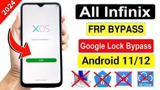 All Infinix Android 11 Frp Unlock/Bypass Google Account Lock Latest Security 2024 Without Pc