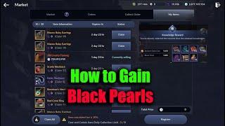 Black Desert Mobile How to Gain Black Pearls