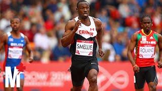 What it feels like to run the 100-m dash against Olympian Gavin Smellie