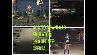 Tencent emulator PUBG 0 9 0 official update How to download