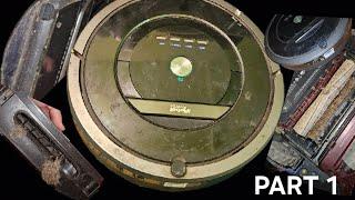 Restoring a very dirty and greasy iRobot Roomba 880 – Part 1