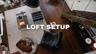 Decorating my Toronto Loft - Styling under the stairs, new fall jackets, relaxing & calming