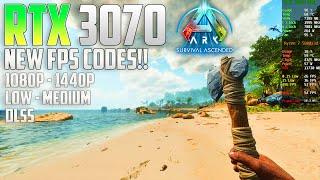 RTX 3070 ARK Survival Ascended | 1440p - 1080p | Medium & Low | DLSS