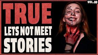 16 True Scary Lets Not Meet Stories (Vol.88) | Black Screen with Rain Sounds