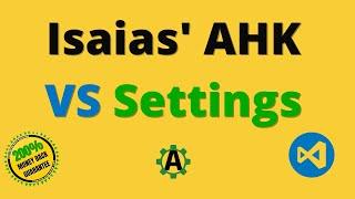 Uncover the Secrets of Isaias' Genius Brain   Get his  AHK VS Config