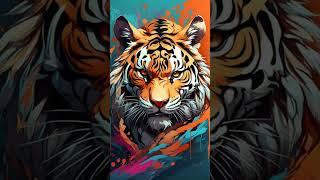 Bengal Tiger (Panthera tigris tigris) - National Animal of India  - more in Description