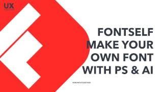 The Best Way to Create and Use your own fonts in Photoshop CC 2017 | UX Hacker