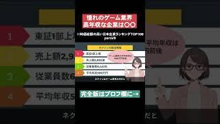 【高年収な企業は〇〇】時価総額の高い日本企業ランキングTOP100part5  #Shorts