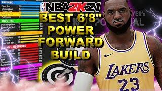 NBA 2K21 NEXT GEN - MY NEW BEAST ALL AROUND 6'8" POWER FORWARD BUILD!