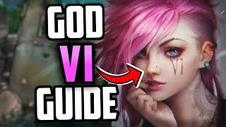 How to Play Vi Jungle Like a GOD - Vi Jungle Commentary Guide Season 9 League of Legends