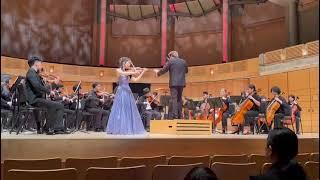 Mendelssohn Violin Concerto in E minor 1st Movement -Gabrielle Liu With VYSO Senior Orchestra