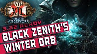 [3.22]BLACK ZENITH'S WINTER ORB OCCULTIST Path of Exile Build Guide