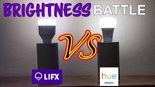 1100 Lumen | Philips Hue VS Lifx