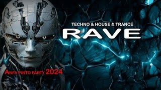 Techno Rave Mix & House & trance 2024" Vol party 21"Remixes Of Popular Songs.By AnfaPinto