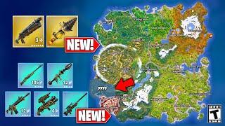 The NEW MASSIVE FORTNITE Update! (Exotics & Mythics)