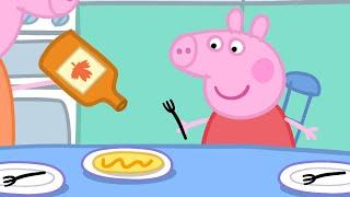 Peppa Pig Learns How To Make Pancakes!  | @PeppaPigOfficial